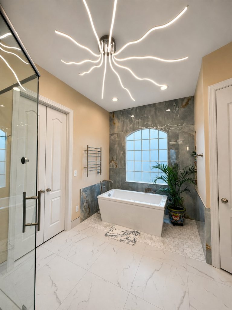 Refined bathroom renovation interior(7)