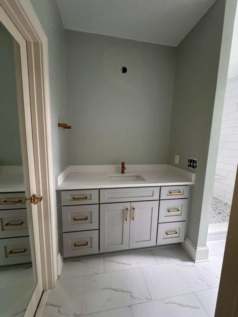 Bathroom renovation