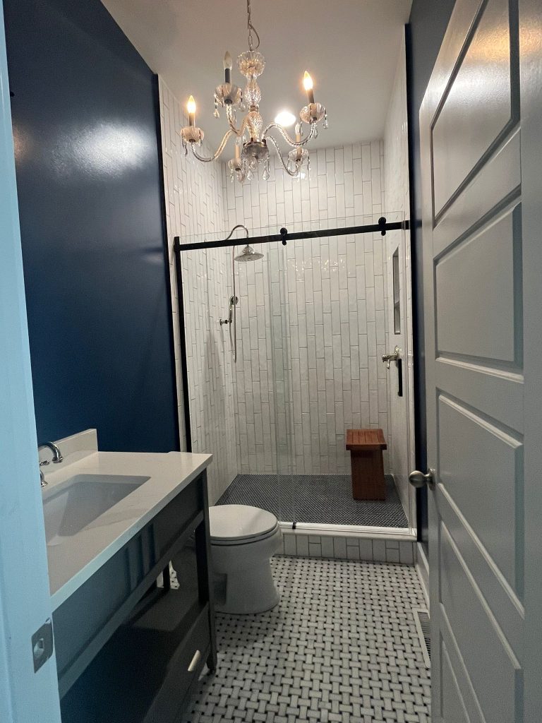 Bathroom renovation