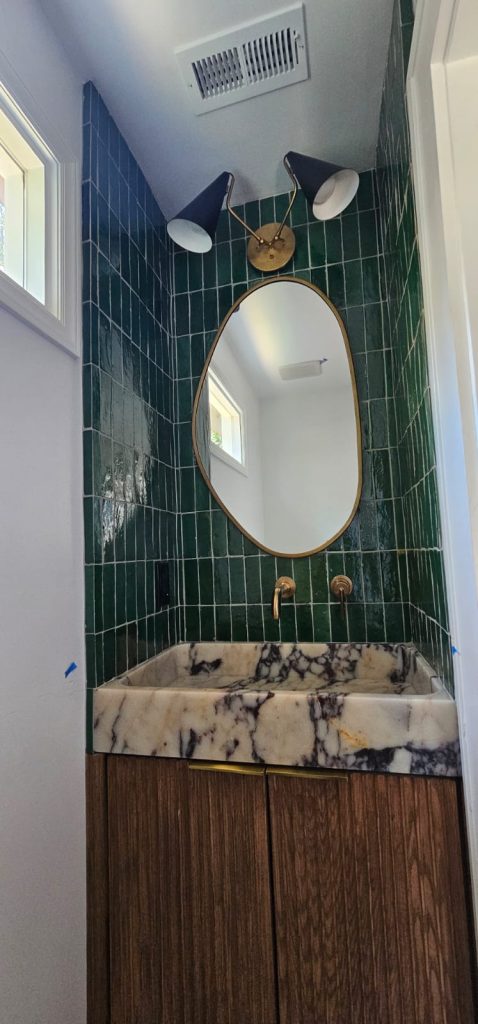 Bathroom renovation