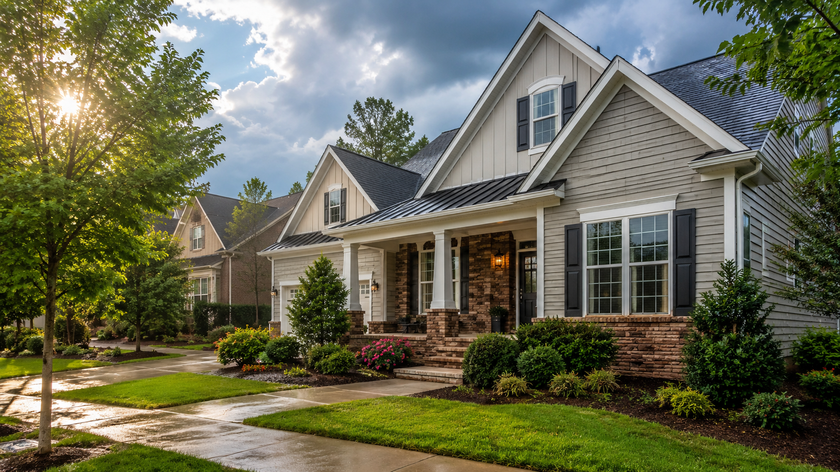 How Charlotte’s Climate Affects Your Siding & Exterior Choices